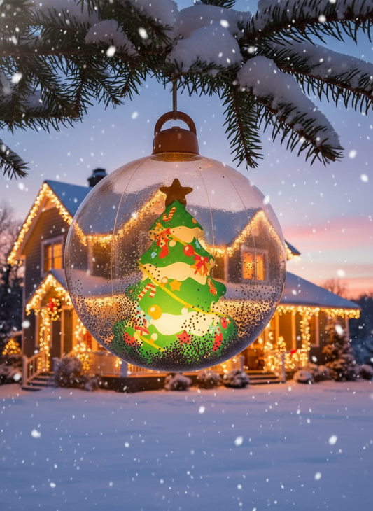 Inflatable Christmas Ball Hanging Crafts