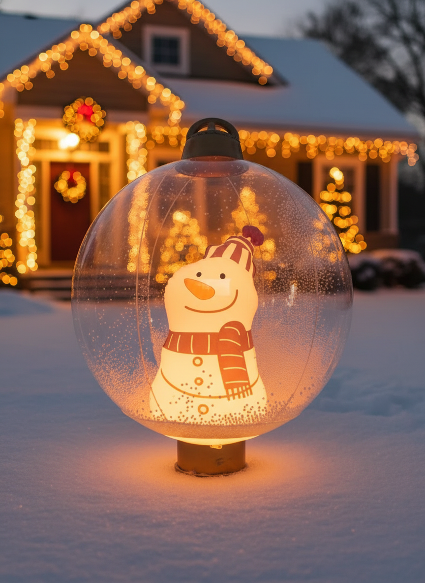 Inflatable Christmas Ball Hanging Crafts