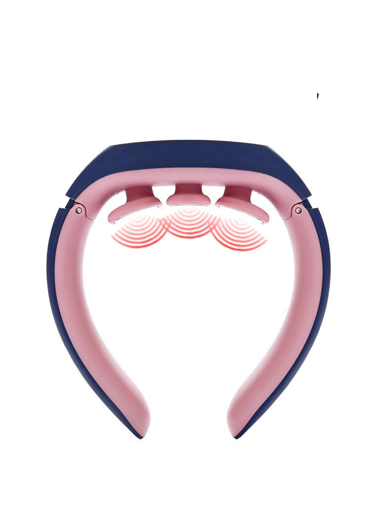 Elektrikli Boyun ve Omuz Masaj Aleti – Isıtmalı, Nabızlı, Derin Doku Ağrı Giderici