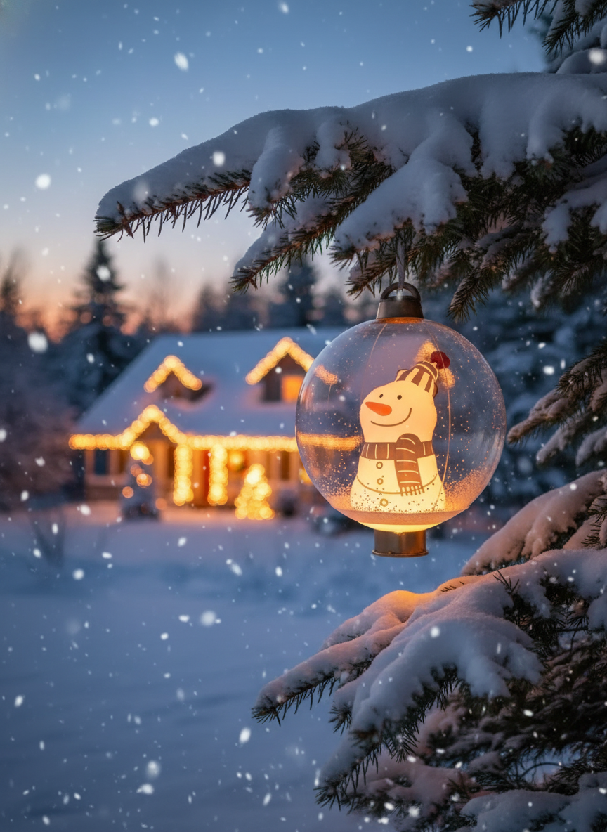 Inflatable Christmas Ball Hanging Crafts