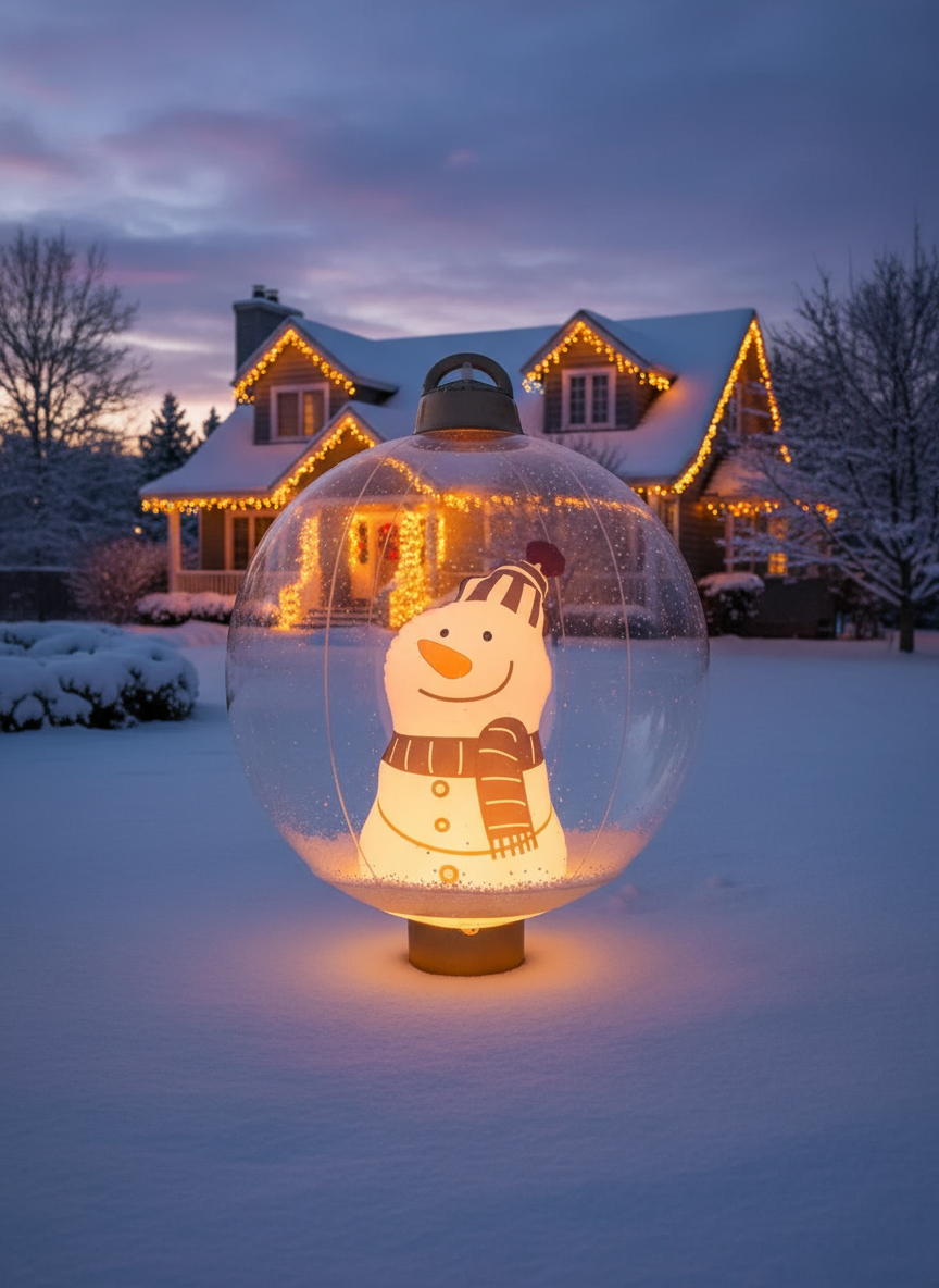Inflatable Christmas Ball Hanging Crafts