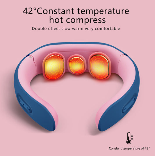 Elektrikli Boyun ve Omuz Masaj Aleti – Isıtmalı, Nabızlı, Derin Doku Ağrı Giderici